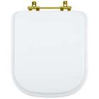 Tampa De Vaso Poliester Elite Branco Para Bacia Celite Com Fe