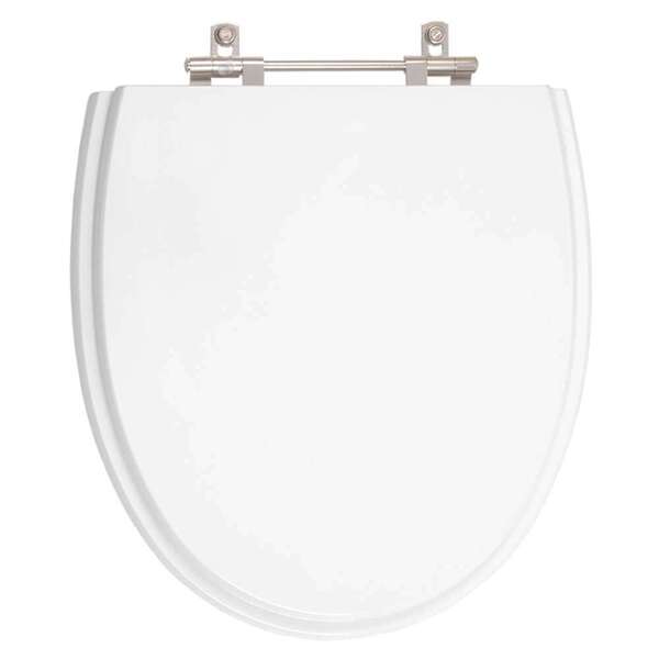 Tampa De Vaso Poliéster Eros Branco Para Bacia Incepa 6lpf