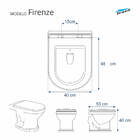 Tampa De Vaso Poliester Firenze Palha Para Bacia Icasa