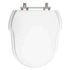 Tampa De Vaso Poliéster Hampton Branco Para Bacia Incepa