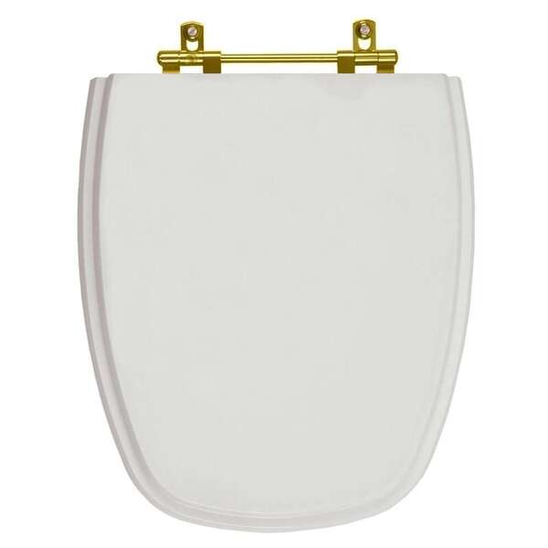 Tampa De Vaso Poliester Monte Carlo Cinza Real Para Bacia Dec