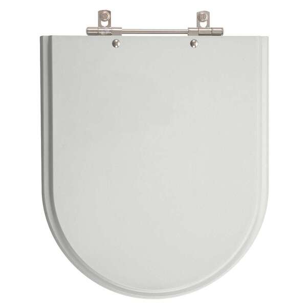 Tampa De Vaso Poliester Oxford Cinza Claro Para Bacia Deca