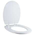 Tampa De Vaso Poliéster Spot Branco Para Bacia Deca 6lpf