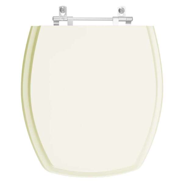 Tampa De Vaso Poliester Thema Bege Claro Para Bacia Incepa