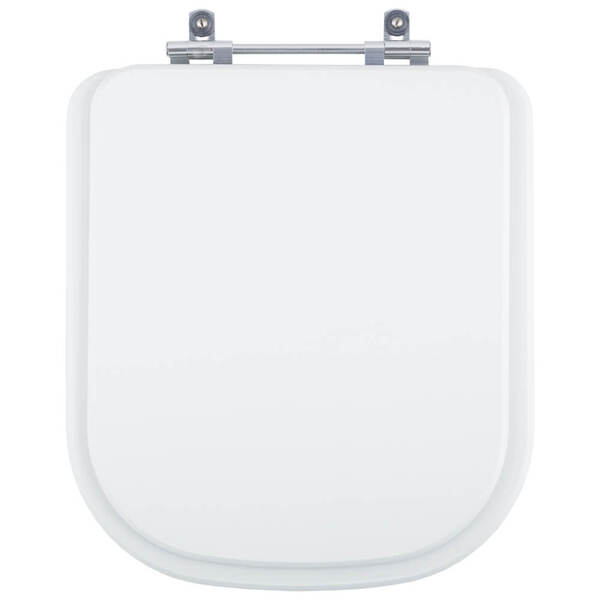 Tampa De Vaso Poliester Unic Branco Para Bacia Deca