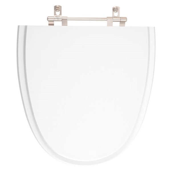 Tampa De Vaso Poliester Up Branco Para Bacia Celite