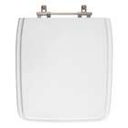 Tampa De Vaso Poliéster Vila Rica Branco Para Bacia Icasa