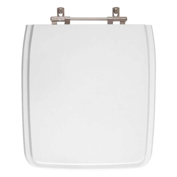 Tampa De Vaso Poliéster Vila Rica Branco Para Bacia Icasa