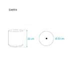 Tampa De Vaso Preta + Lixeira Preta