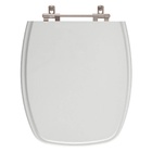 Tampa De Vaso Primula Plus Cinza Claro Para Bacia Fiori