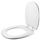 Tampa De Vaso Sanitário Almofadada Aspen Branco Para Bacia De