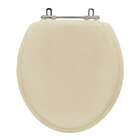 Tampa De Vaso Sanitario Almofadada Convencional Oval Bege Cla