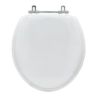 Tampa De Vaso Sanitário Almofadada Fiori Branco Para Bacia Fi