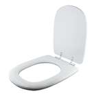 Tampa De Vaso Sanitário Almofadada Sabatini Branco Para Bacia