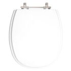 Tampa De Vaso Sanitário Aspen Laqueado Cinza Claro Deca