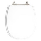 Tampa De Vaso Sanitário Aspen Laqueado Cinza Claro Deca