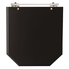 Tampa De Vaso Sanitário Atrium Laqueado Preto Para Incepa