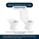 Tampa De Vaso Sanitário Calypso Biscuit (bege Claro) Para Bac
