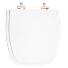 Tampa De Vaso Sanitario Riviera Branco Para Bacia Celite Leroy