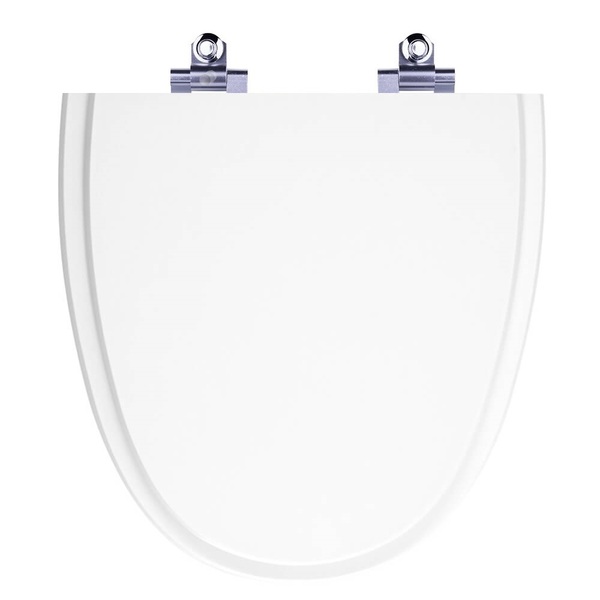 Tampa De Vaso Sanitário Com Amortecedor Aloha Branco Para Bac