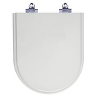 Tampa De Vaso Sanitário Com Amortecedor Belle Epoque Cinza Re