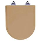 Tampa De Vaso Sanitário Com Amortecedor Carrara Bege Castor P