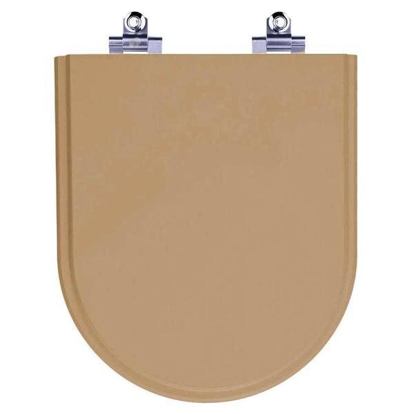 Tampa De Vaso Sanitário Com Amortecedor Carrara Bege Castor P