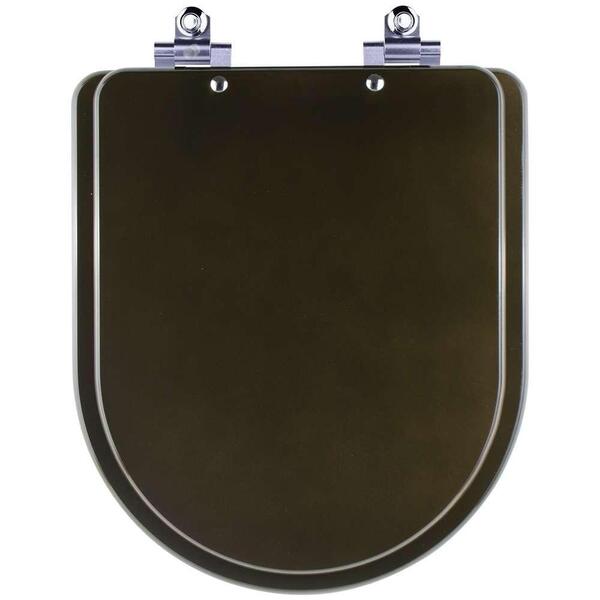 Tampa De Vaso Sanitário Com Amortecedor Carrara Marrom Degrad