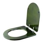 Tampa De Vaso Sanitário Com Amortecedor Carrara Verde Degrade