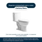 Tampa De Vaso Sanitário Com Amortecedor Century Creme (bege)