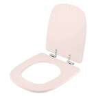 Tampa De Vaso Sanitario Com Amortecedor Ibiza Pessego Rosa Sh