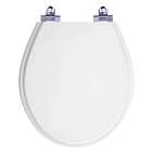 Tampa De Vaso Sanitário Com Amortecedor Oriane Branco Para Ba