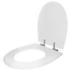 Tampa De Vaso Sanitário Com Amortecedor Polo Branco Para Baci