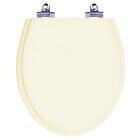 Tampa De Vaso Sanitário Com Amortecedor Ritz Creme (bege) Par