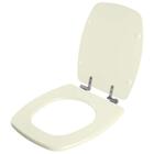 Tampa De Vaso Sanitário Com Amortecedor Valentina Bege Claro