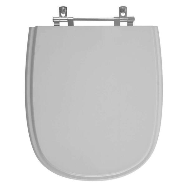 Tampa De Vaso Sanitário Donna Cinza Claro Para Louça Santamar