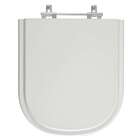 Tampa De Vaso Sanitário Etna Cinza Claro Para Bacia Icasa