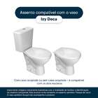Tampa De Vaso Sanitario Izy Branco Gelo Para Bacia Deca