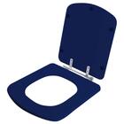 Tampa De Vaso Sanitário Laqueado Bali Navy Para Louça Incepa