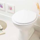 Tampa De Vaso Sanitário Laqueado Uni Branco Para Bacia Celite