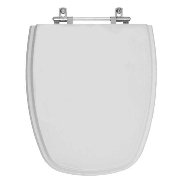 Tampa De Vaso Sanitário Monte Carlo Cinza Real (cinza Claro)