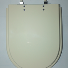 Tampa De Vaso Sanitário Poliéster Duomo Plus Para Deca Creme