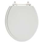 Tampa De Vaso Sanitário Poliéster Fiori Cinza Claro Para Baci