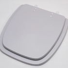 Tampa De Vaso Sanitário Poliéster Fit  Cinza Para Celite Clean