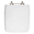 Tampa De Vaso Sanitario Poliester Malva Branco Para Bacia Mari