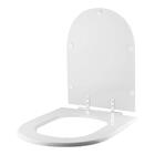 Tampa De Vaso Sanitário Rodas Branco Para Bacia Sensea