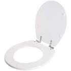 Tampa De Vaso Sanitário Soft Close Oval Branco Bacia Hervy