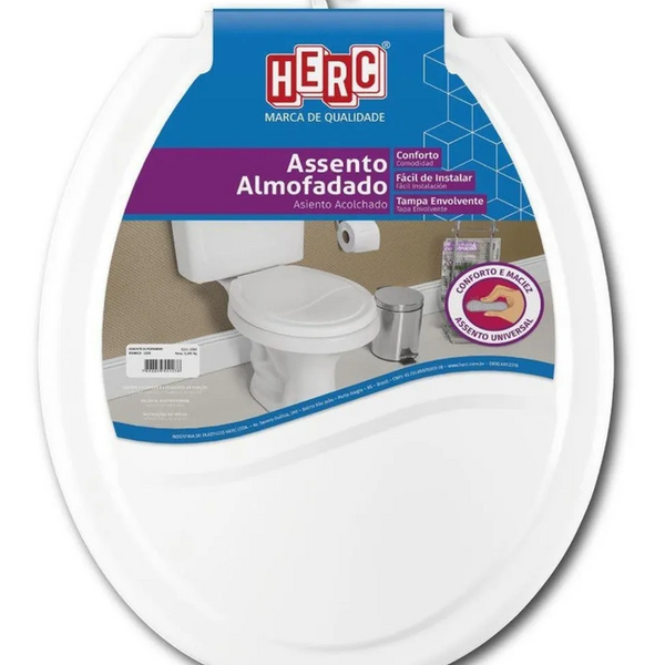 Tampa De Vaso Sanitário Universal Herc Almofadado Para Deca I