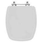 Tampa De Vaso Sanitário Valentina Cinza Claro Para Louça Sant