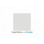 Tampa De Vaso Square Cinza Platina Para Bacia Incepa